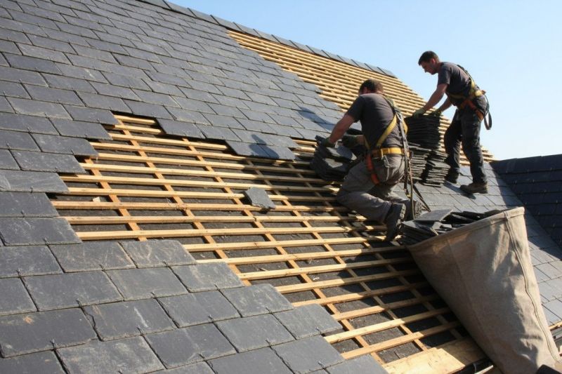 Slate Roof Construction